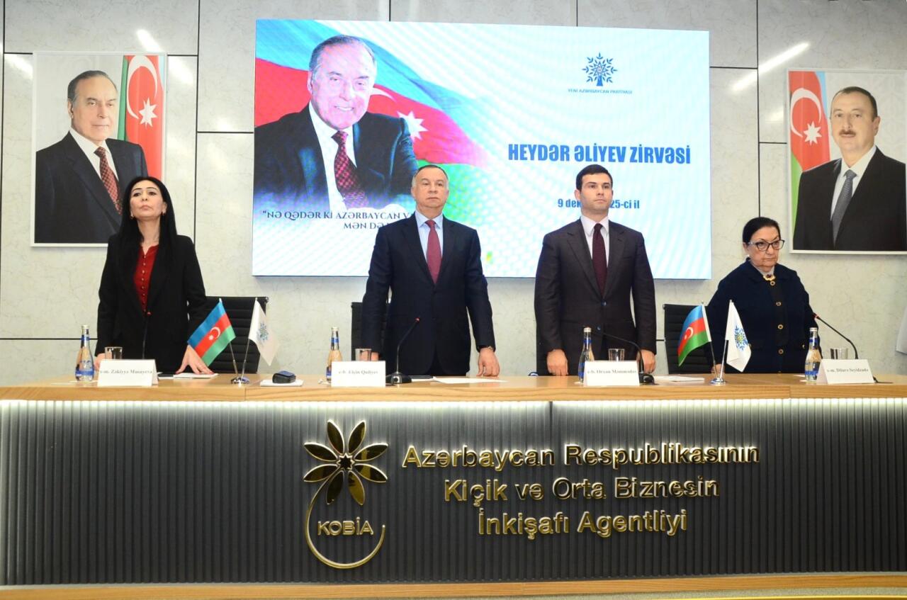 Heydər Əliyevin anım gününə həsr olunmuş “Heydər Əliyev zirvəsi”