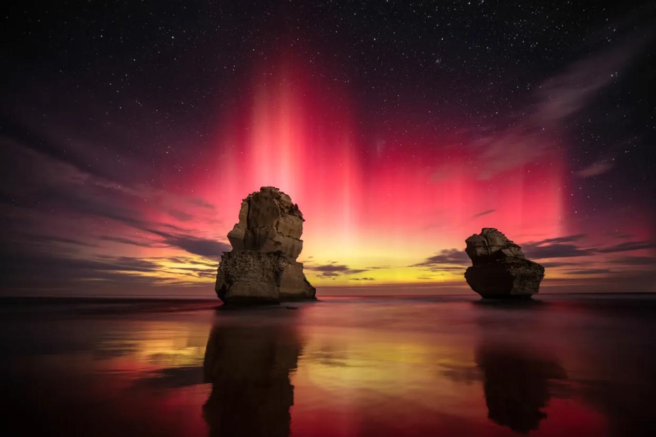 Лучшие фото северного сияния за 2025 год