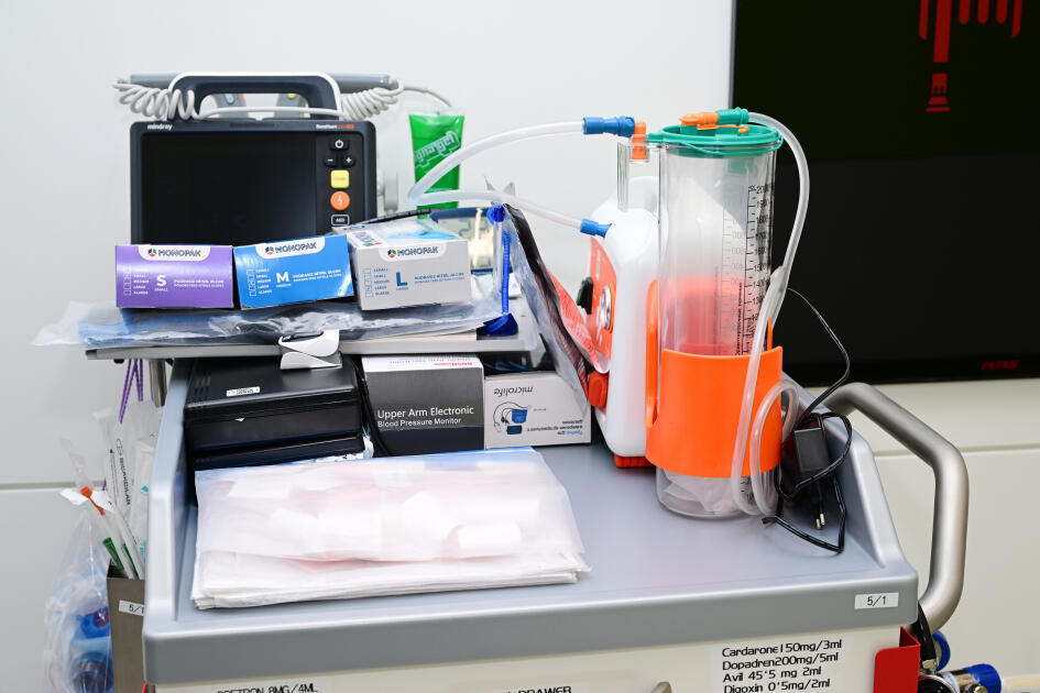 Heydər Əliyev Fondunun vitse-prezidenti Leyla Əliyeva Liv Bona Dea Hospitalında Sümük iliyi nəqli mərkəzinin açılış mərasimində iştirak edib