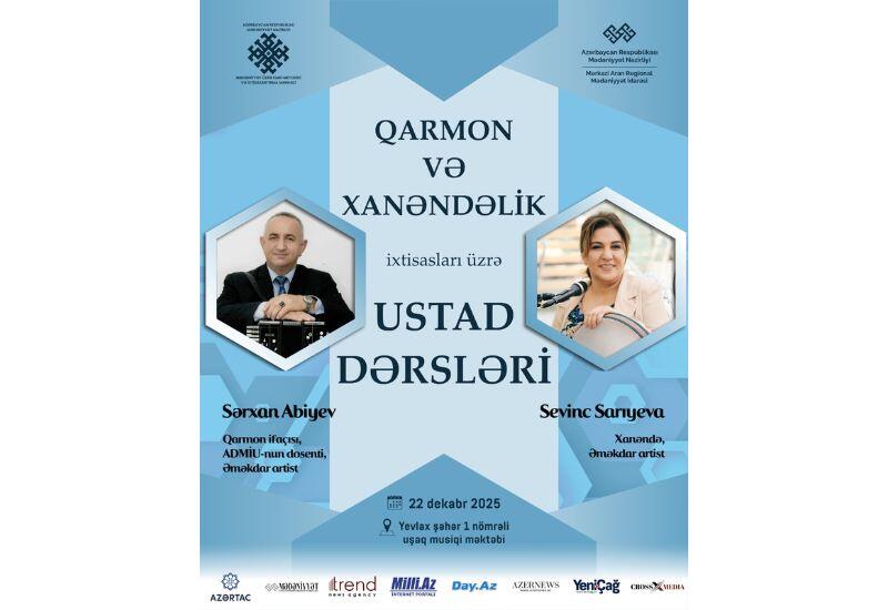 В Мингячевире и Евлахе пройдут мастер-классы по четырём специальностям