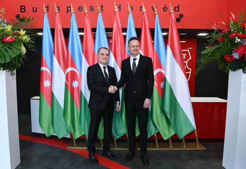 В Будапеште проходит встреча один на один между Джейхуном Байрамовым и Петером Сийярто