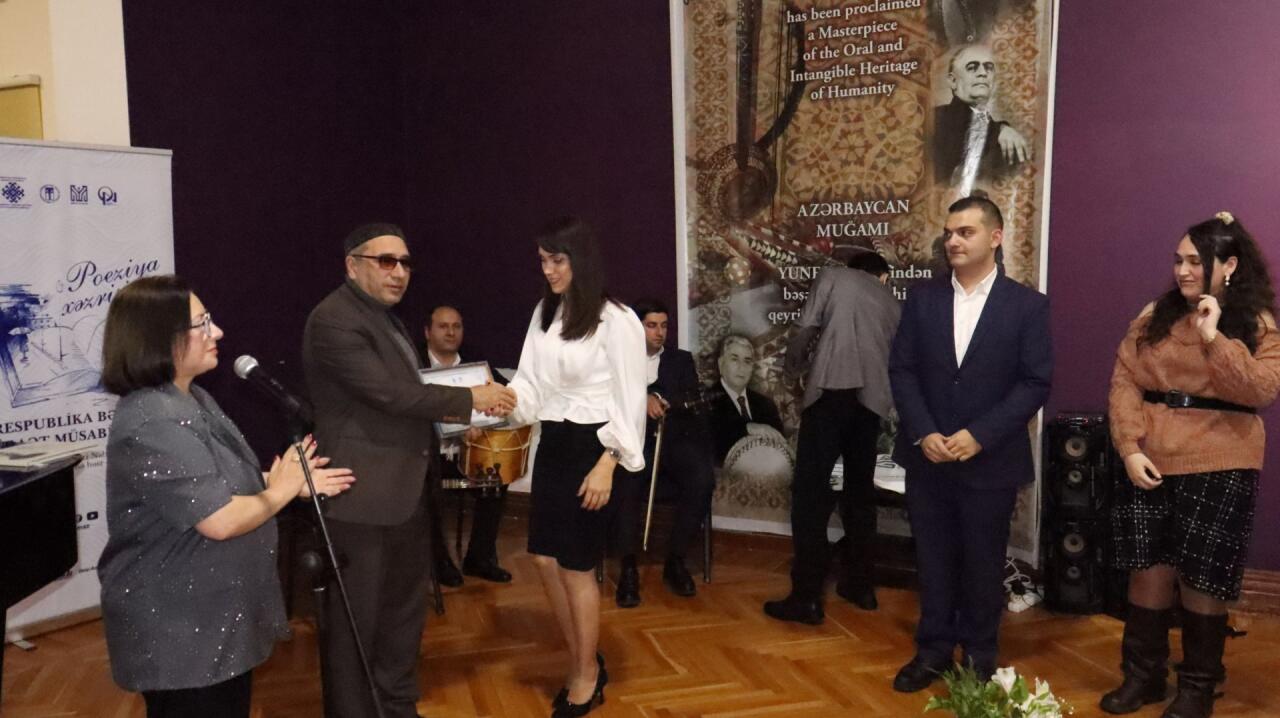 Состоялась церемония награждения победителей Республиканского конкурса чтецов "Поэзия Хазри"