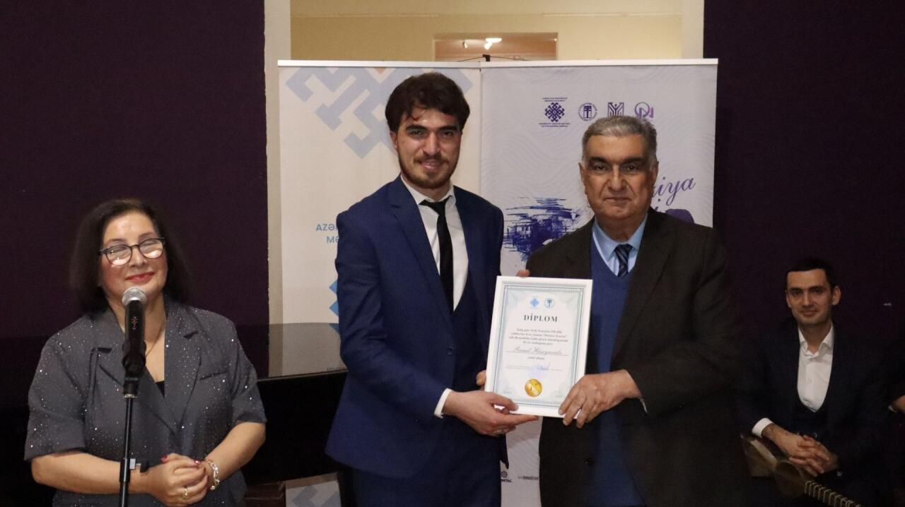 Состоялась церемония награждения победителей Республиканского конкурса чтецов "Поэзия Хазри"