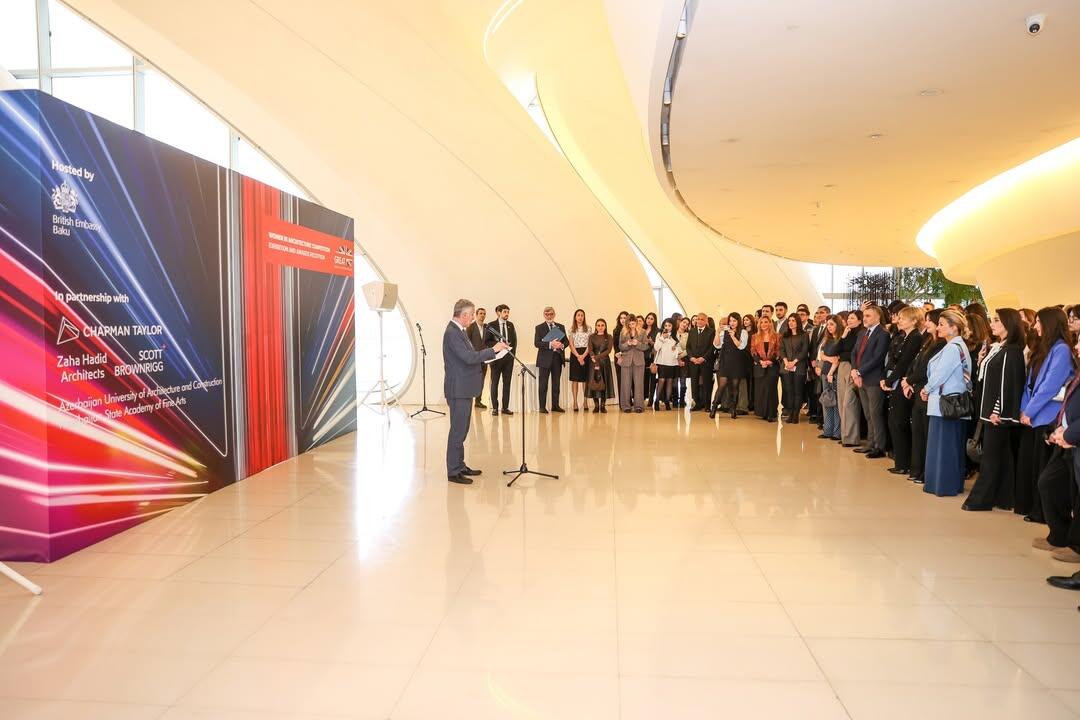 Посольство Великобритании в Баку наградило победительниц Women in Architecture Competition