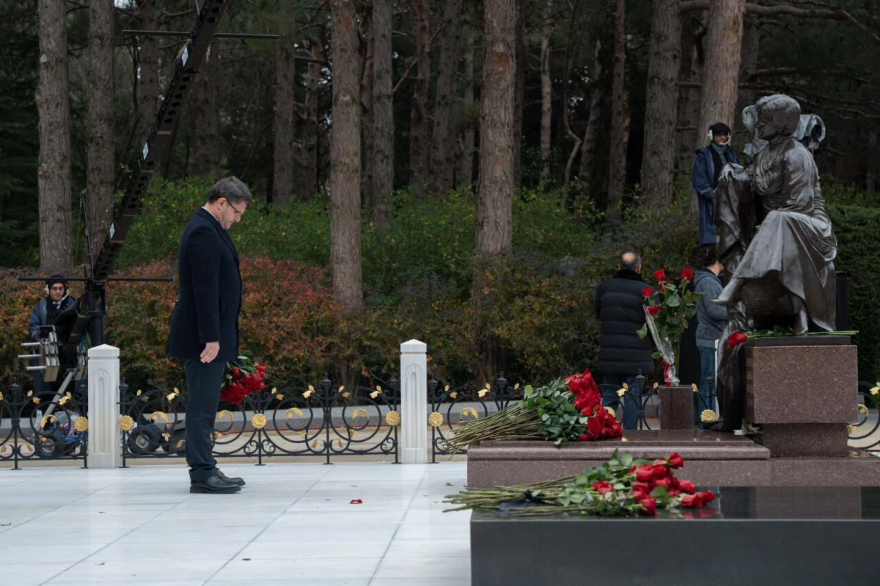 Сотрудники МЭПР почтили память общенационального лидера Гейдара Алиева