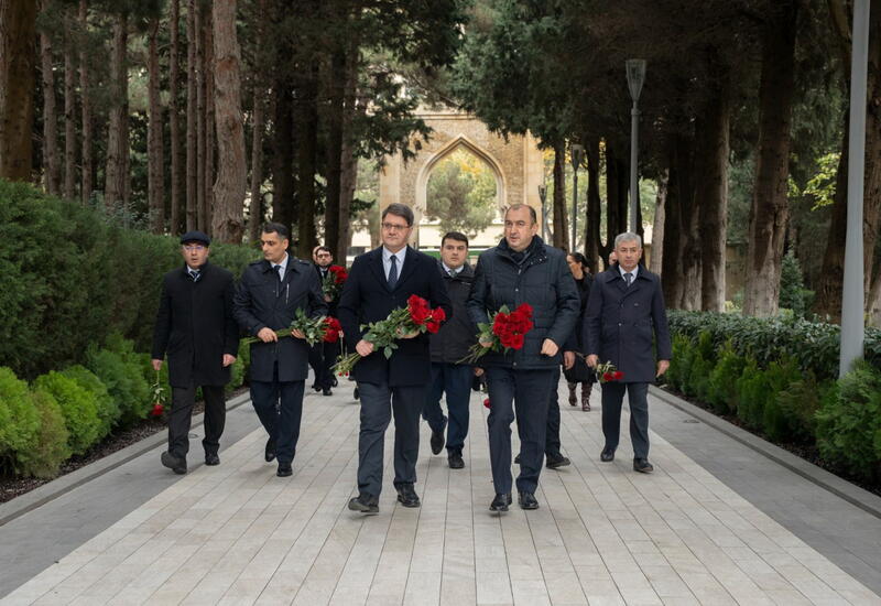 Сотрудники МЭПР почтили память общенационального лидера Гейдара Алиева