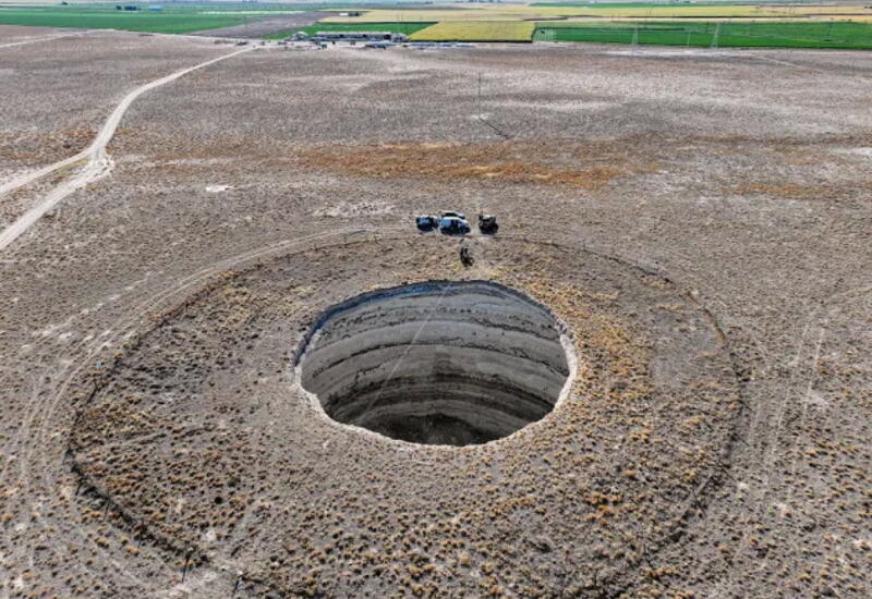 В Турции образовались сотни карстовых провалов