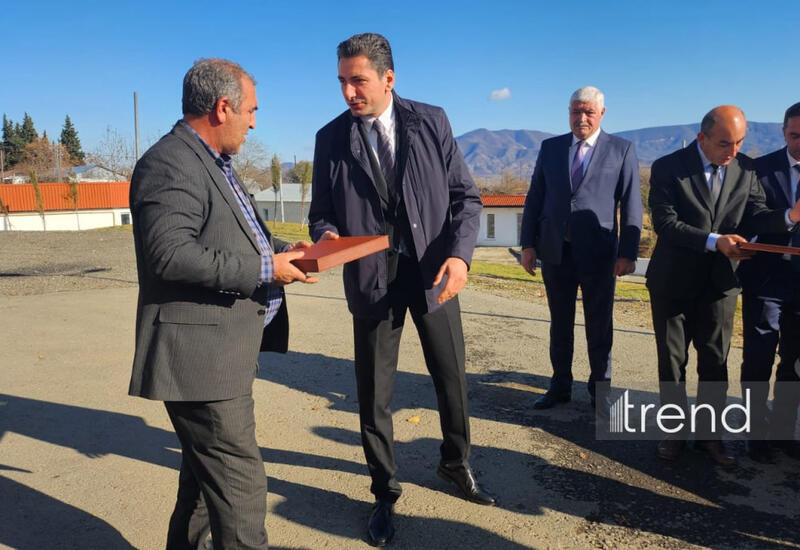 Xocalıya qayıdan növbəti sakinlərə evlərinin açarları təqdim edilib