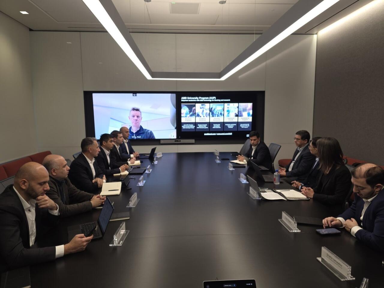 Азербайджан и американская компания обсуждают расширение ИИ-технологий