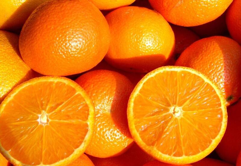 Привезенные из Ирана апельсины окрашиваются?