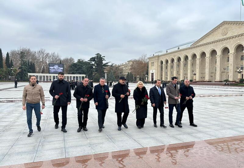 В Гянджинской государственной филармонии состоялся вечер памяти великого лидера Гейдара Алиева