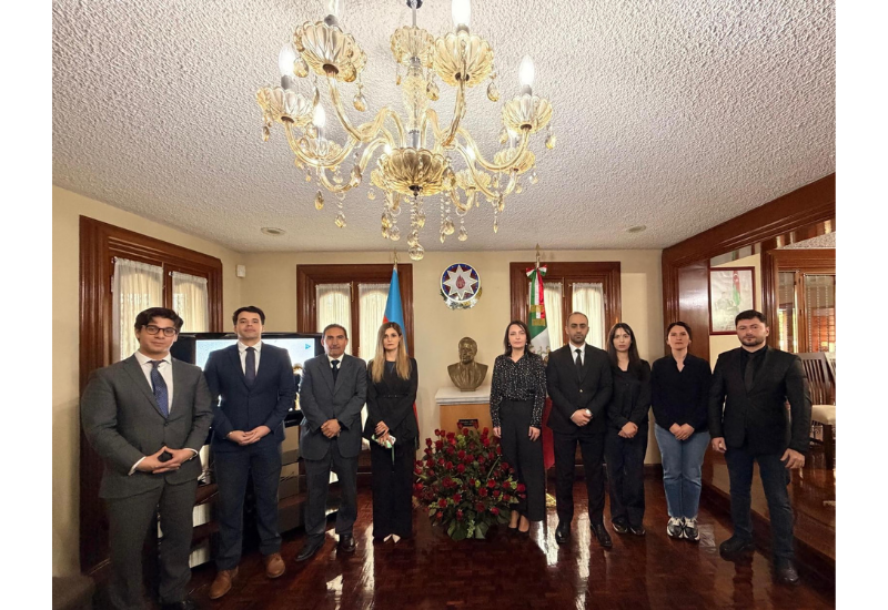 В Мексике почтили память Общенационального лидера Гейдара Алиева