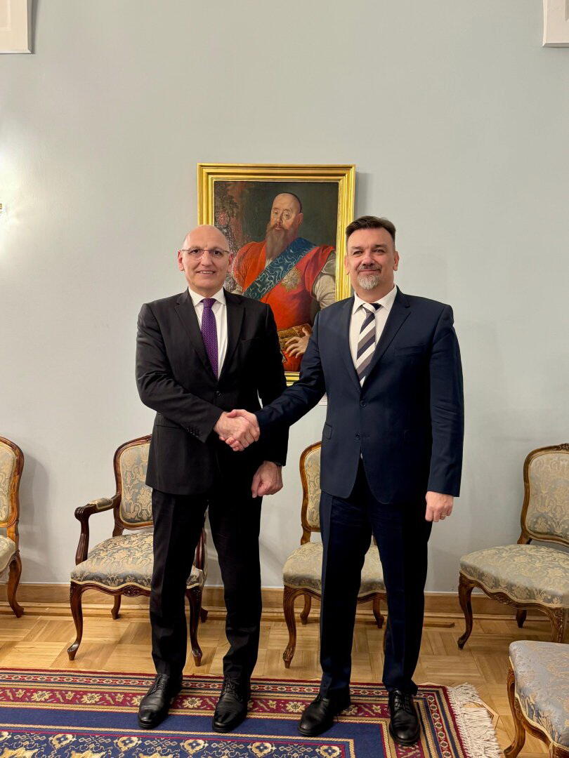 Elçin Əmirbəyov Polşada işgüzar səfərdə olub