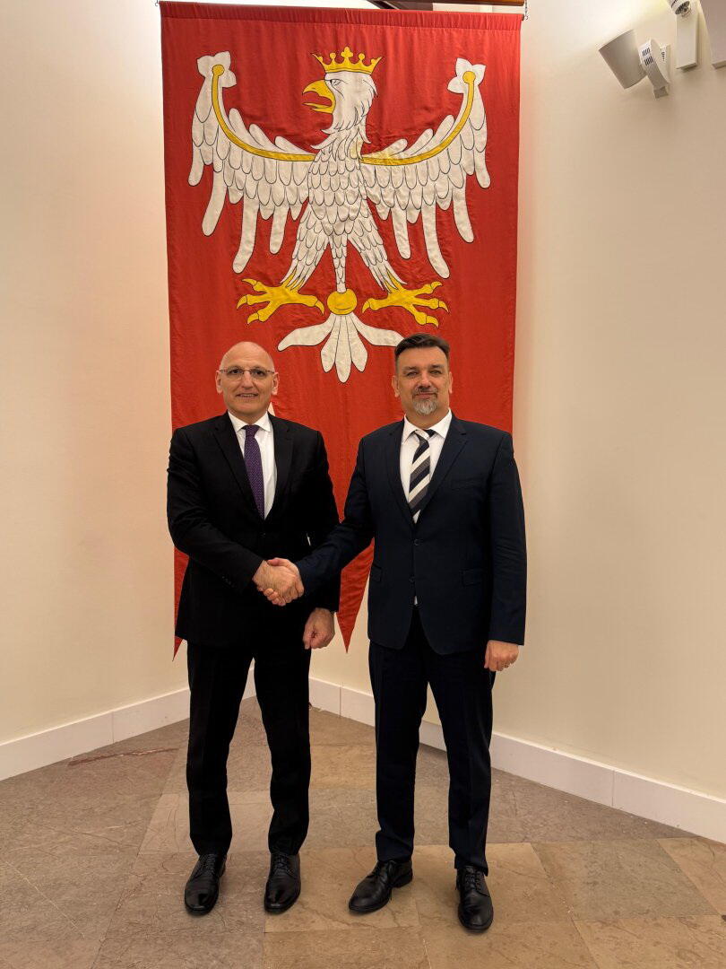 Elçin Əmirbəyov Polşada işgüzar səfərdə olub