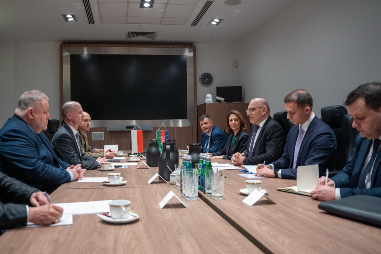 Elçin Əmirbəyov Polşada işgüzar səfərdə olub