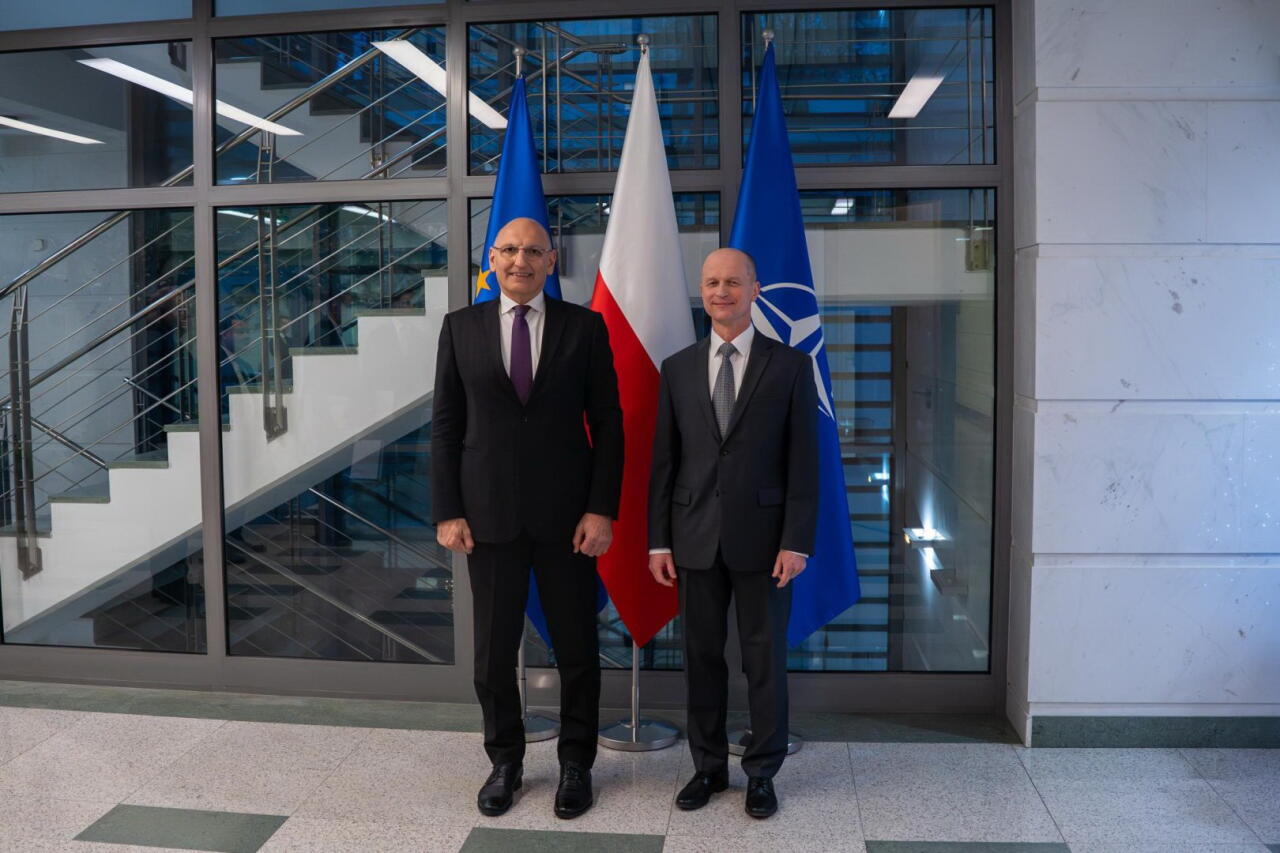 Elçin Əmirbəyov Polşada işgüzar səfərdə olub