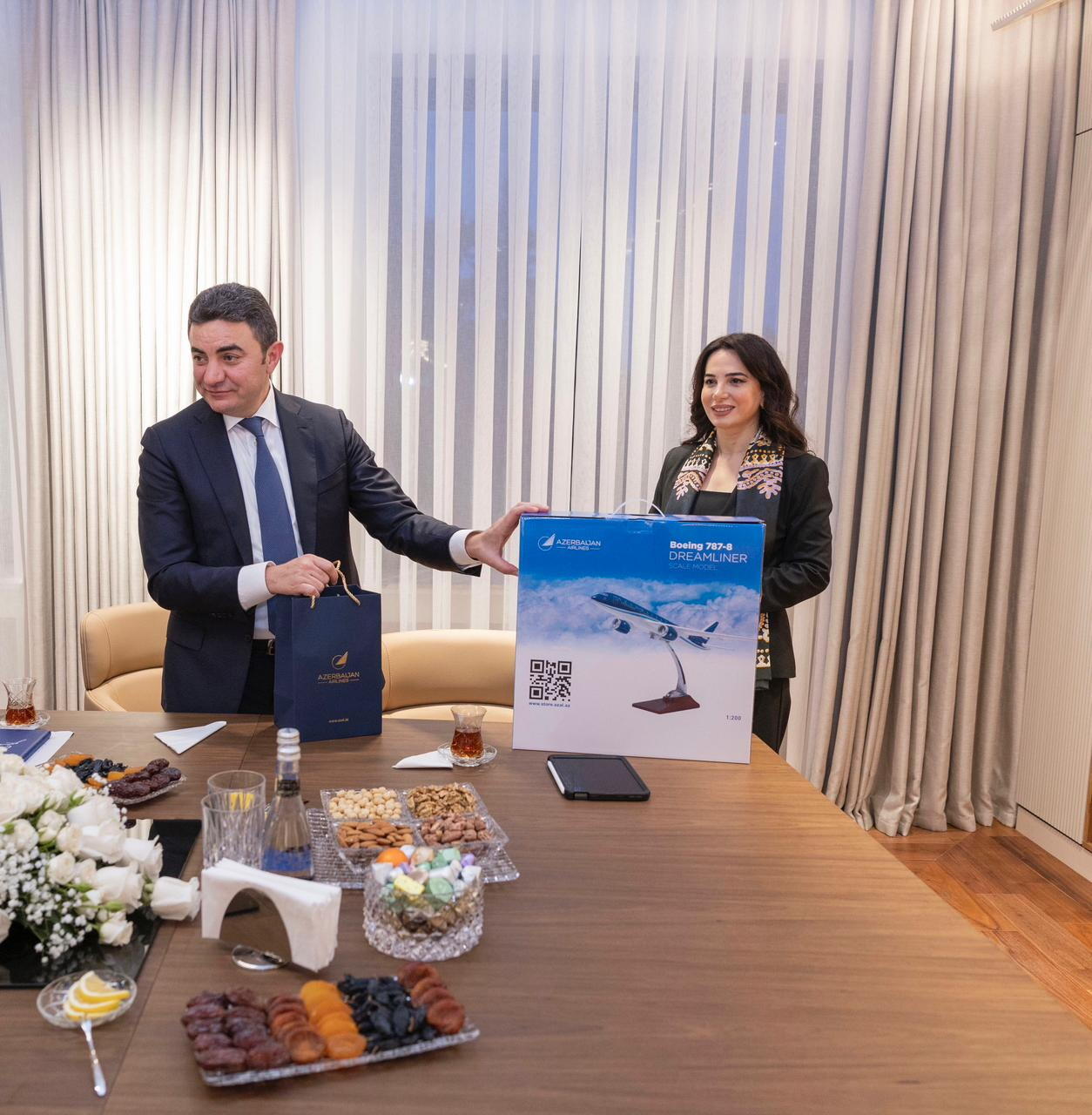 Milli Aviasiya Akademiyasında Böyük Britaniya ilə əməkdaşlığın genişləndirilməsinə dair görüş keçirilib