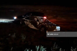 В Гарадаге цепная авария спровоцировала пробку