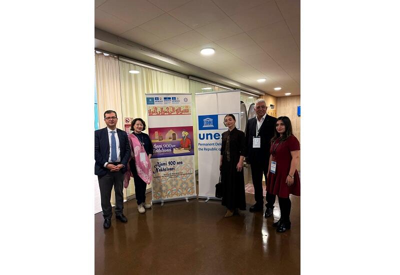 UNESCO-nun mənzil qərargahında Memar Əcəminin anadan olmasının 900 illiyi münasibətilə sərgi açılıb