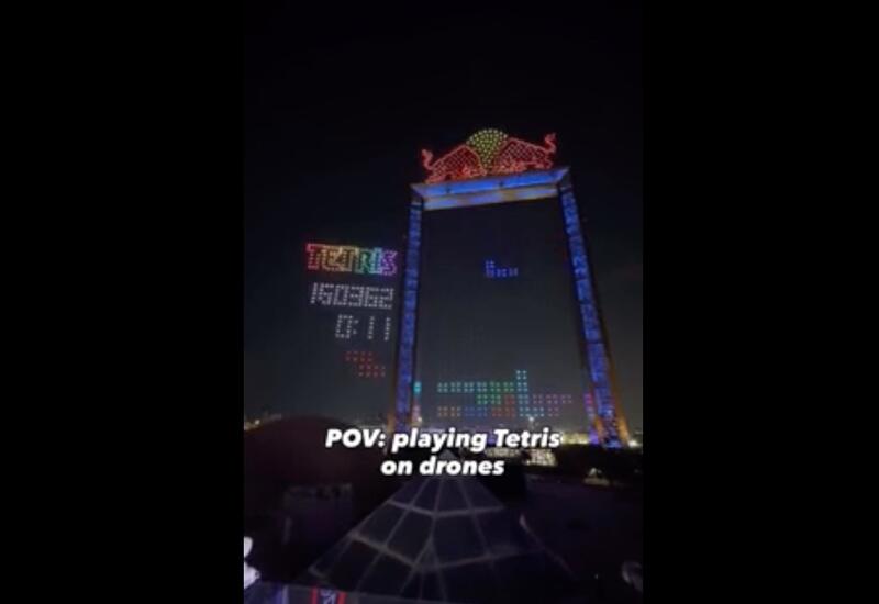 В Дубае создали крупнейший "Тетрис" в истории