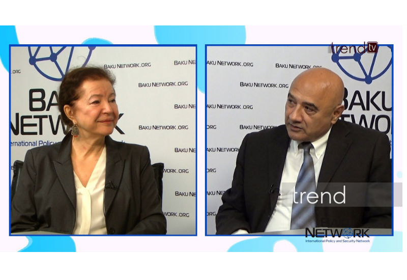 Человечество неизменно сохраняет способность к возрождению благодаря культуре и духовности - Инна Костина в передаче «Диалог с Тофиком Аббасовым»