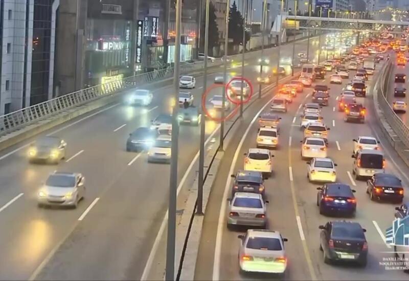 ДТП произошло в свадебном кортеже в Баку