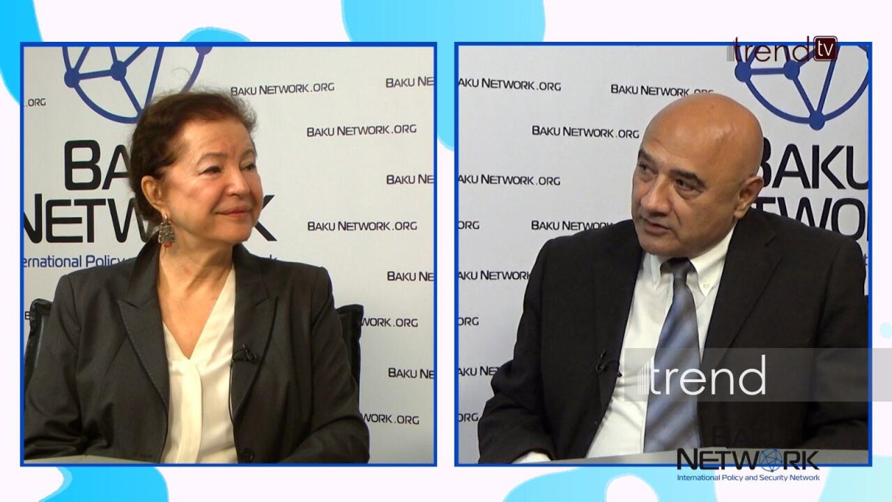 Человечество неизменно сохраняет способность к возрождению благодаря культуре и духовности - Инна Костина в передаче «Диалог с Тофиком Аббасовым»