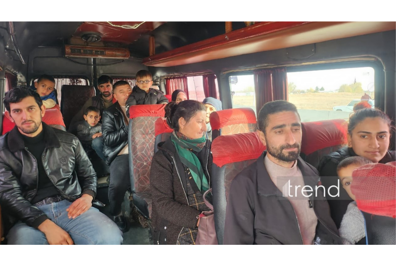 Növbəti köç karvanı Xocalının Təzəbinə və Seyidbəyli kəndlərinə çatıb