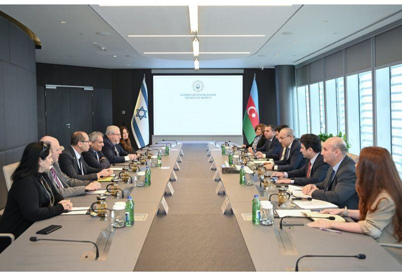 Азербайджан и Израиль обсудили перспективы экономического сотрудничества