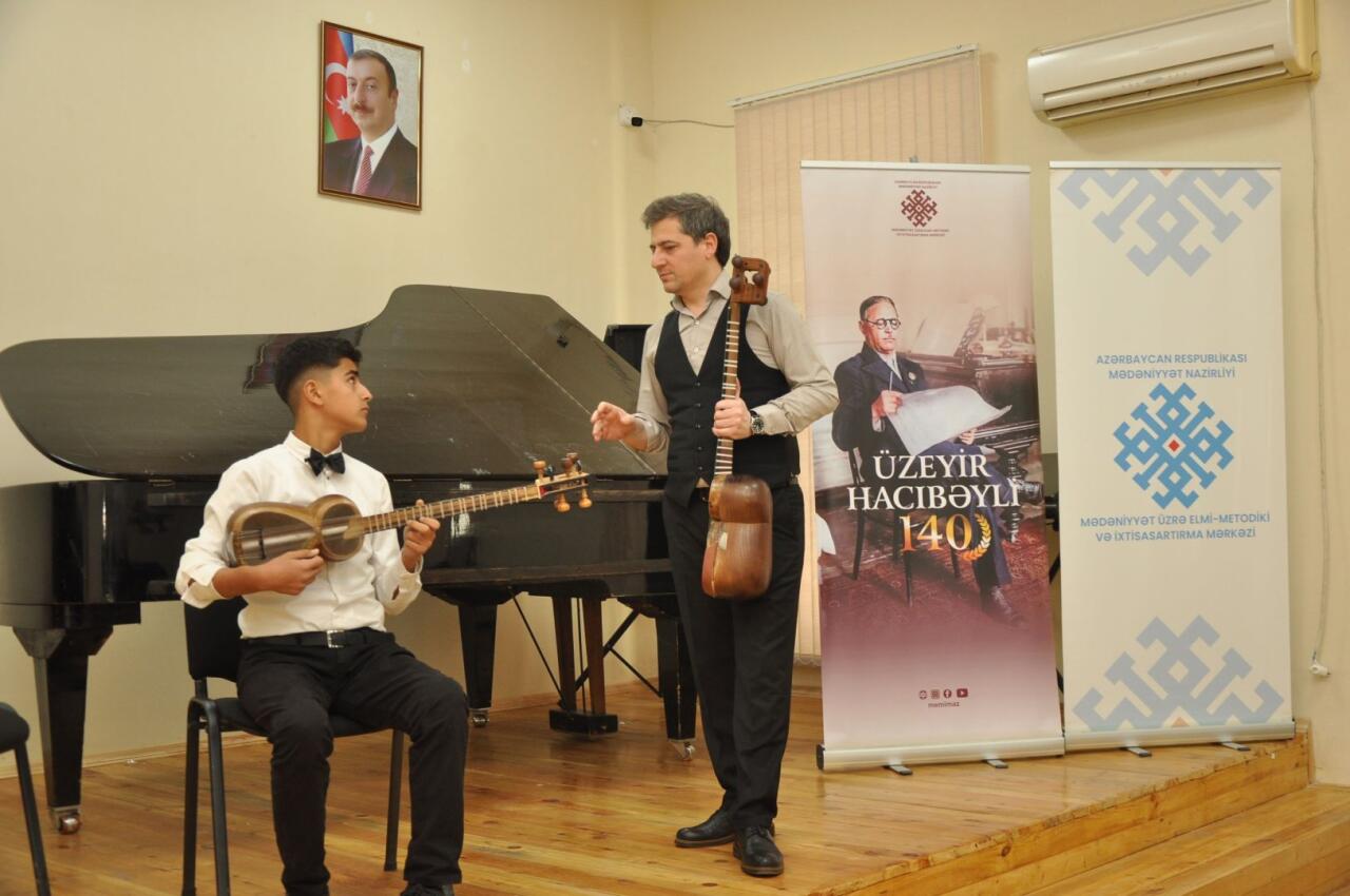 В Мингячевире прошли мастер-классы по специальностям тар и фортепиано