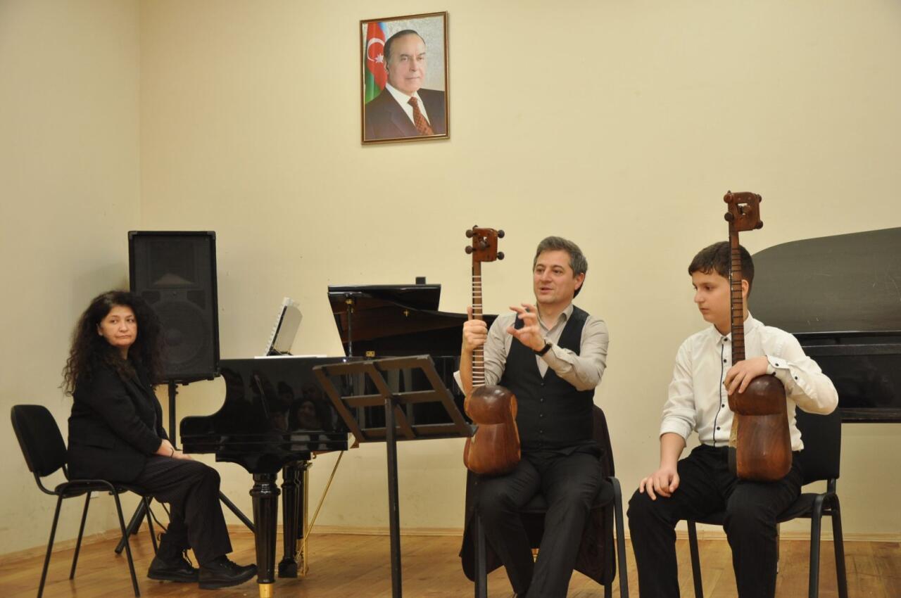 В Мингячевире прошли мастер-классы по специальностям тар и фортепиано