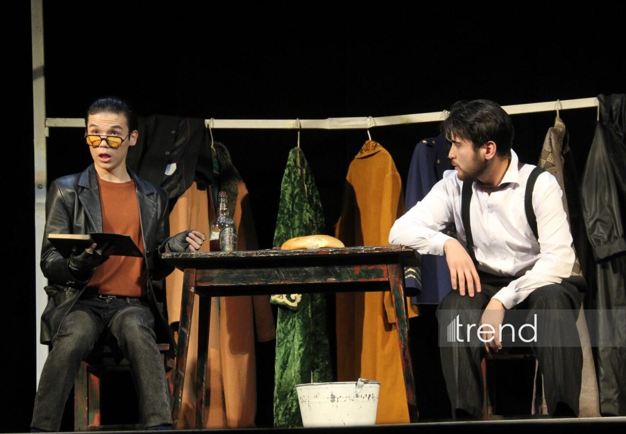 В Азербайджанском русском драмтеатре прошли первые гастроли Жетысайского драмтеатра со спектаклем "Мой друг"