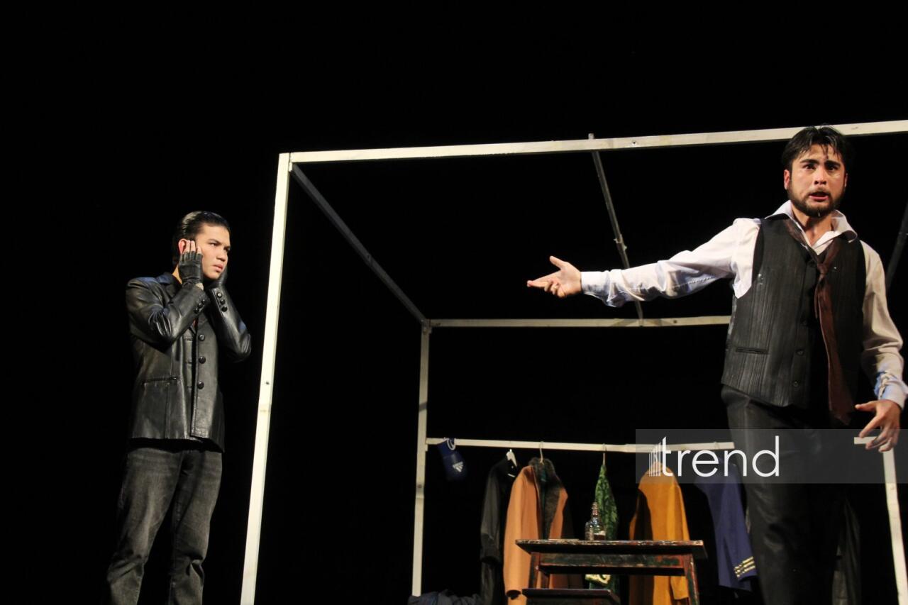 В Азербайджанском русском драмтеатре прошли первые гастроли Жетысайского драмтеатра со спектаклем "Мой друг"