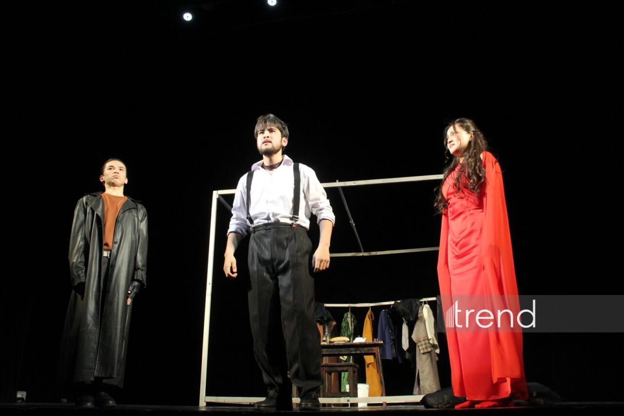 В Азербайджанском русском драмтеатре прошли первые гастроли Жетысайского драмтеатра со спектаклем "Мой друг"