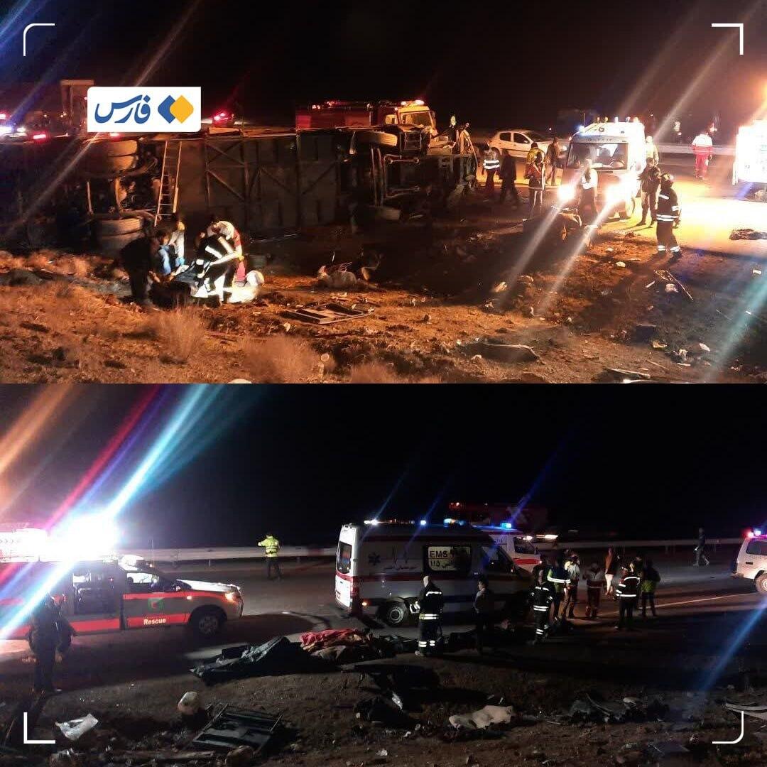 Крупная авария в Иране, много погибших