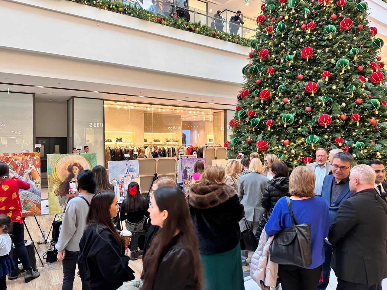 Live-show в Баку - Чехия глазами азербайджанских художников