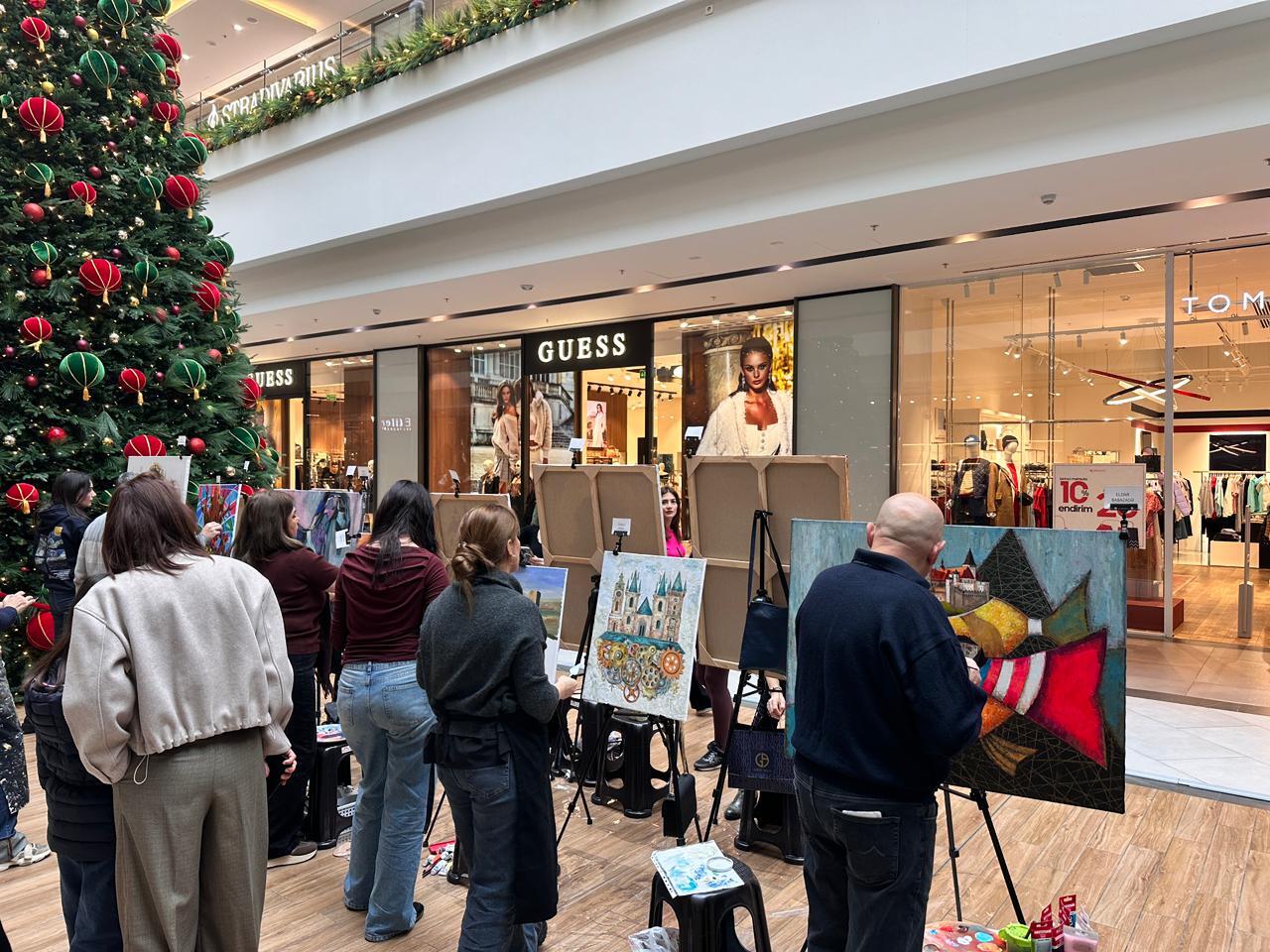 Live-show в Баку - Чехия глазами азербайджанских художников