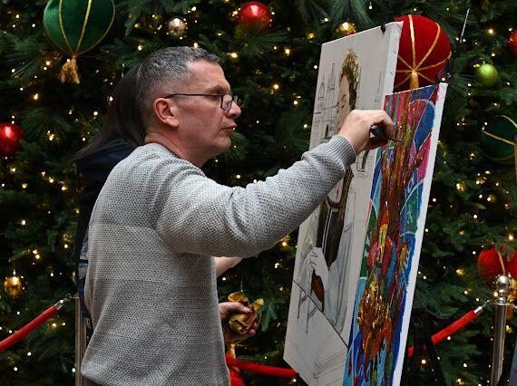 Live-show в Баку - Чехия глазами азербайджанских художников