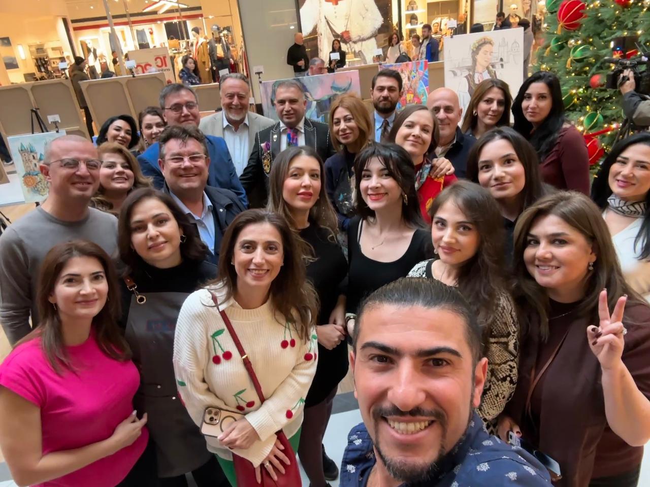 Live-show в Баку - Чехия глазами азербайджанских художников