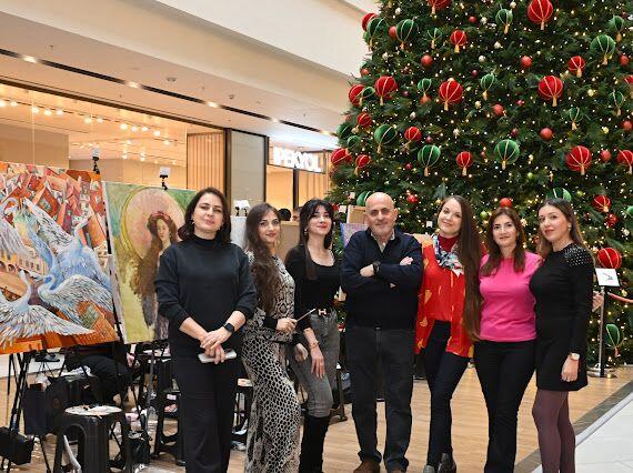 Live-show в Баку - Чехия глазами азербайджанских художников