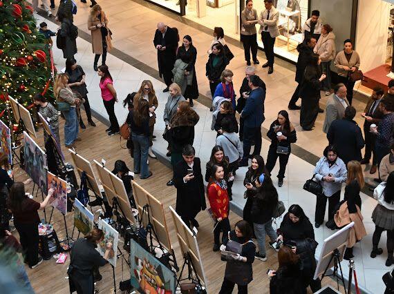 Live-show в Баку - Чехия глазами азербайджанских художников