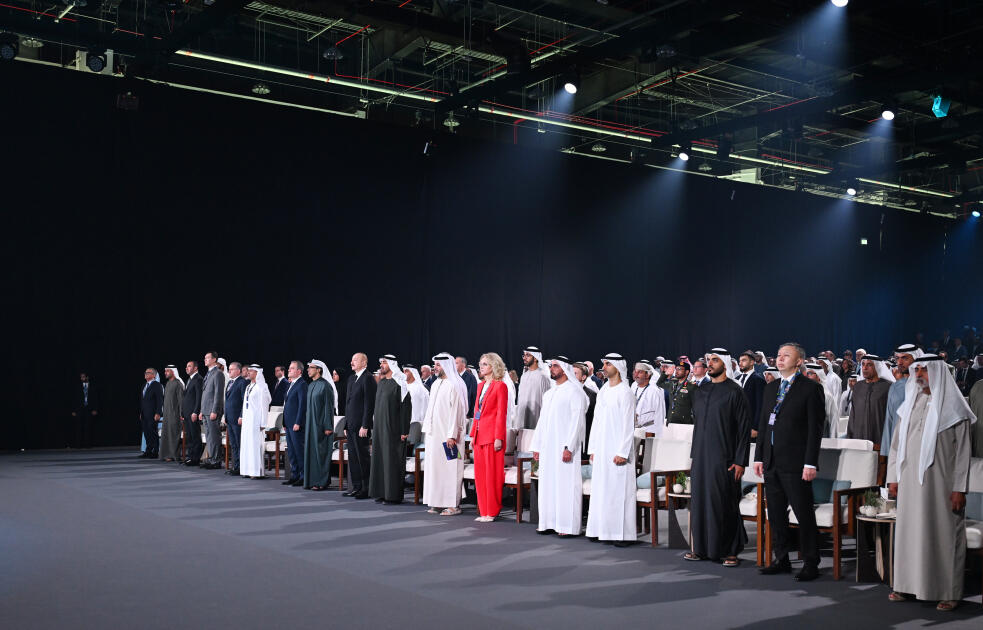 Əbu-Dabidə Azərbaycan Prezidenti İlham Əliyevin Birləşmiş Ərəb Əmirliklərinin Prezidenti ilə görüşü olub