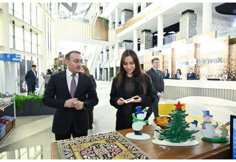 Heydər Əliyev Fondunun vitse-prezidenti Leyla Əliyeva “ASAN Məktub” sosial proqramının 10 illiyinə həsr olunan tədbirdə iştirak edib