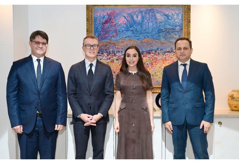 Вице-президент Фонда Гейдара Алиева Лейла Алиева встретилась со специальным представителем Европейского регионального офиса ВОЗ