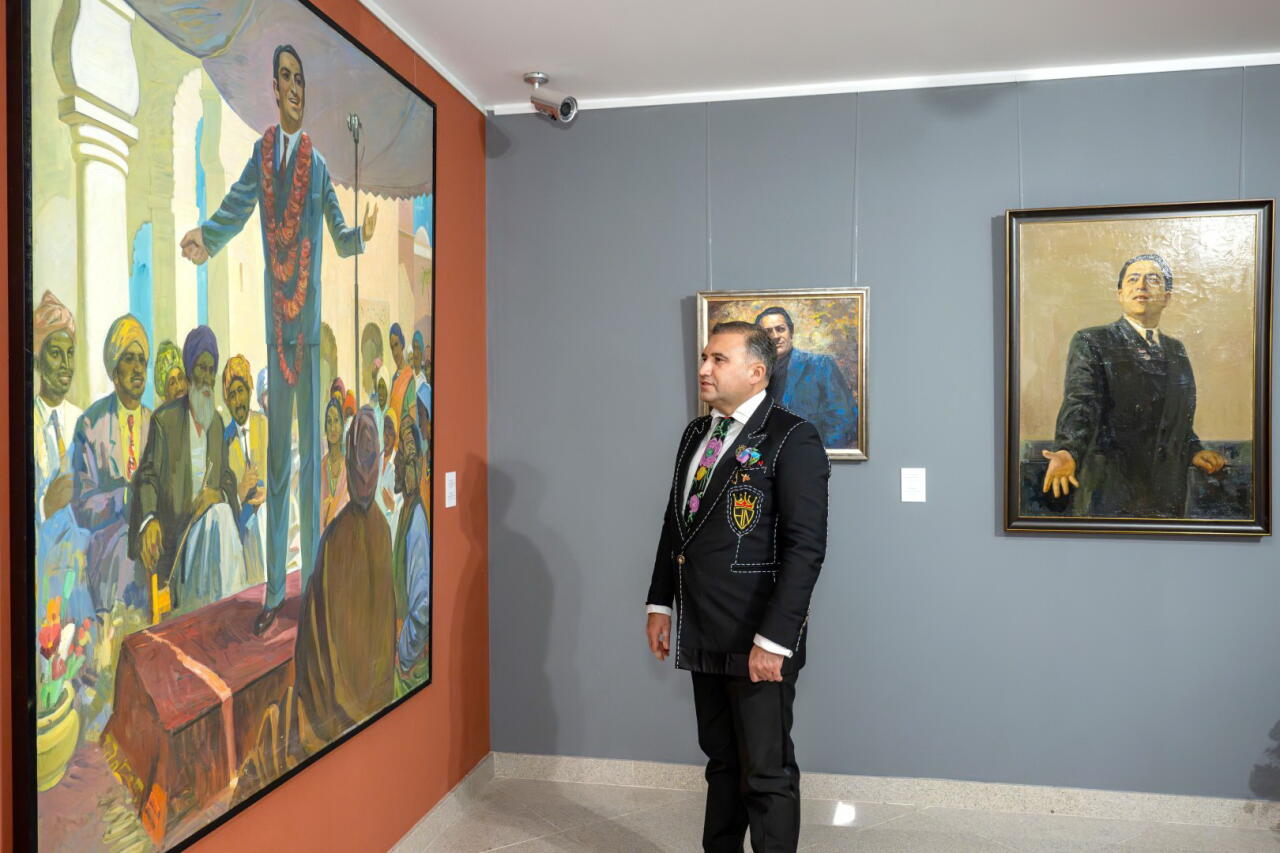 Состоялось торжественное открытие экспозиции "Цвет голоса" к 110-летию легендарного Рашида Бейбутова