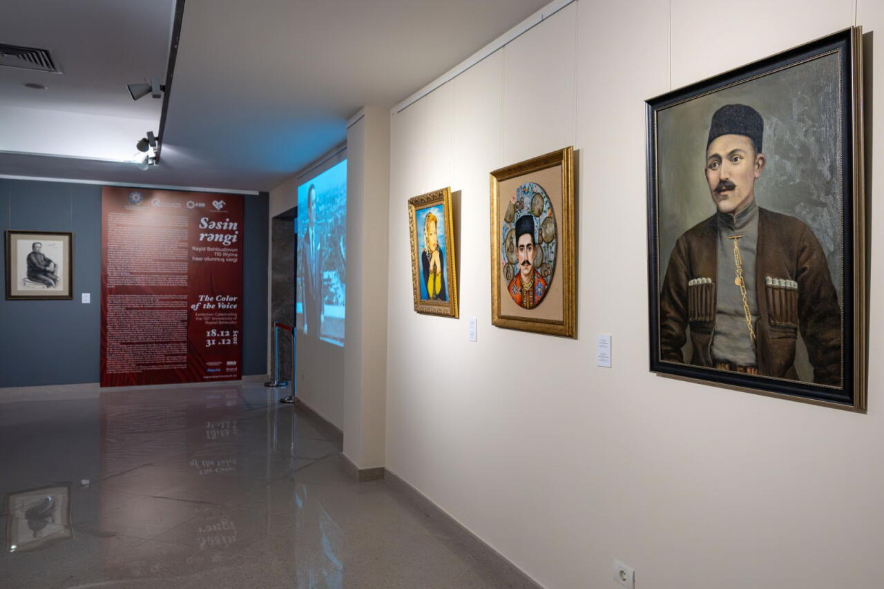 Состоялось торжественное открытие экспозиции "Цвет голоса" к 110-летию легендарного Рашида Бейбутова