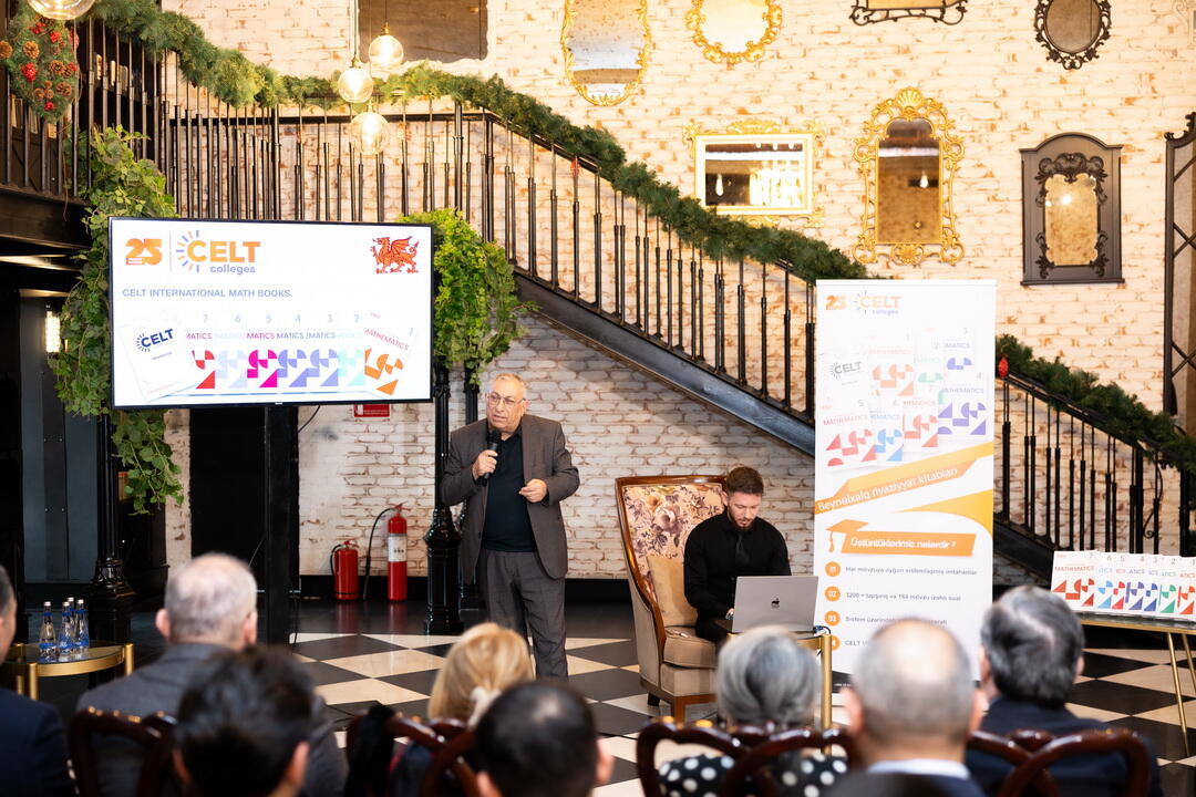 В Баку состоялась презентация новой книги «Математика» Центра обучения и развития CELT