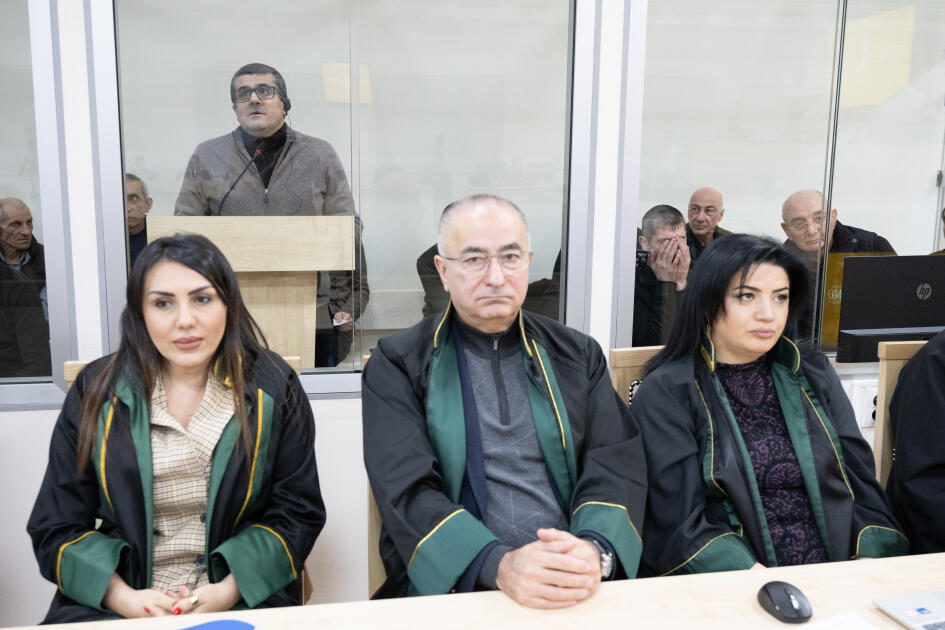Ermənistan vətəndaşlarının məhkəməsi təqsirləndirilən şəxslərin son söz çıxışları ilə davam etdirilib