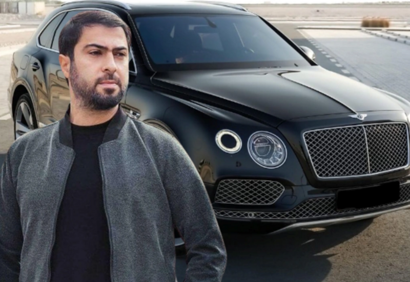Намиг Гарачухурлу на Bentley с трудом проехал узкую улицу