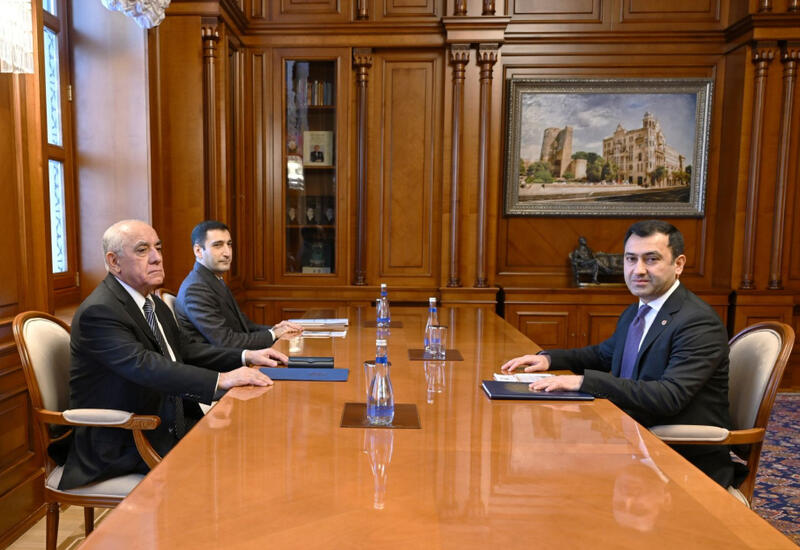 Али Асадов встретился с генеральным секретарем Международной организации гражданской обороны